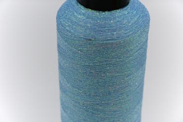 Glitzer Spule space blue